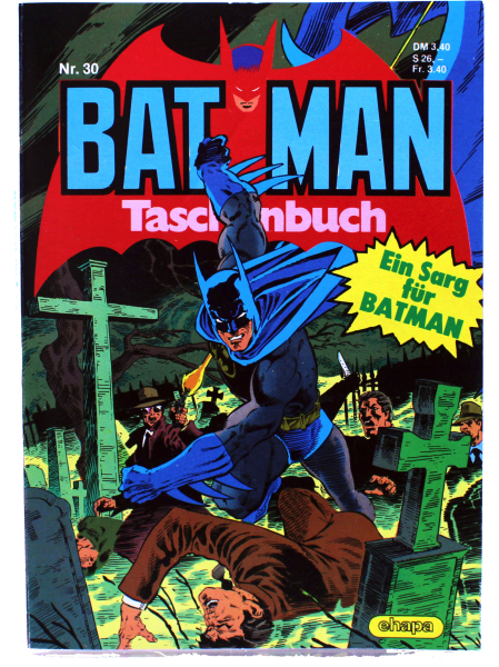 Batman Comic Taschenbuch Nr. 30 (1985) – Ein Sarg für Batman | DC Klassiker mit Outsiders